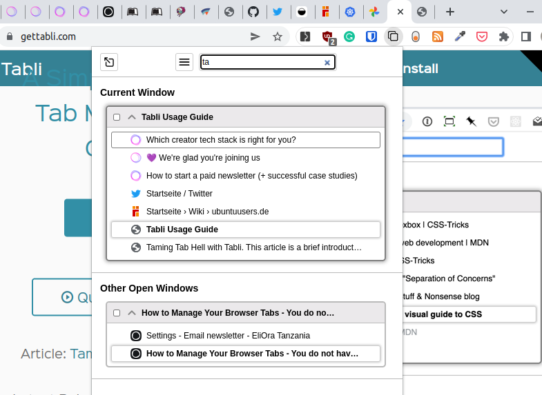 How to Manage Your Browser Tabs - You do not have a Tab Problem!